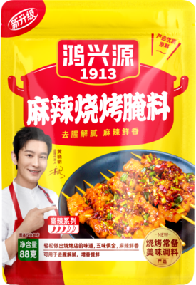 常温袋装麻辣烧烤腌料88克